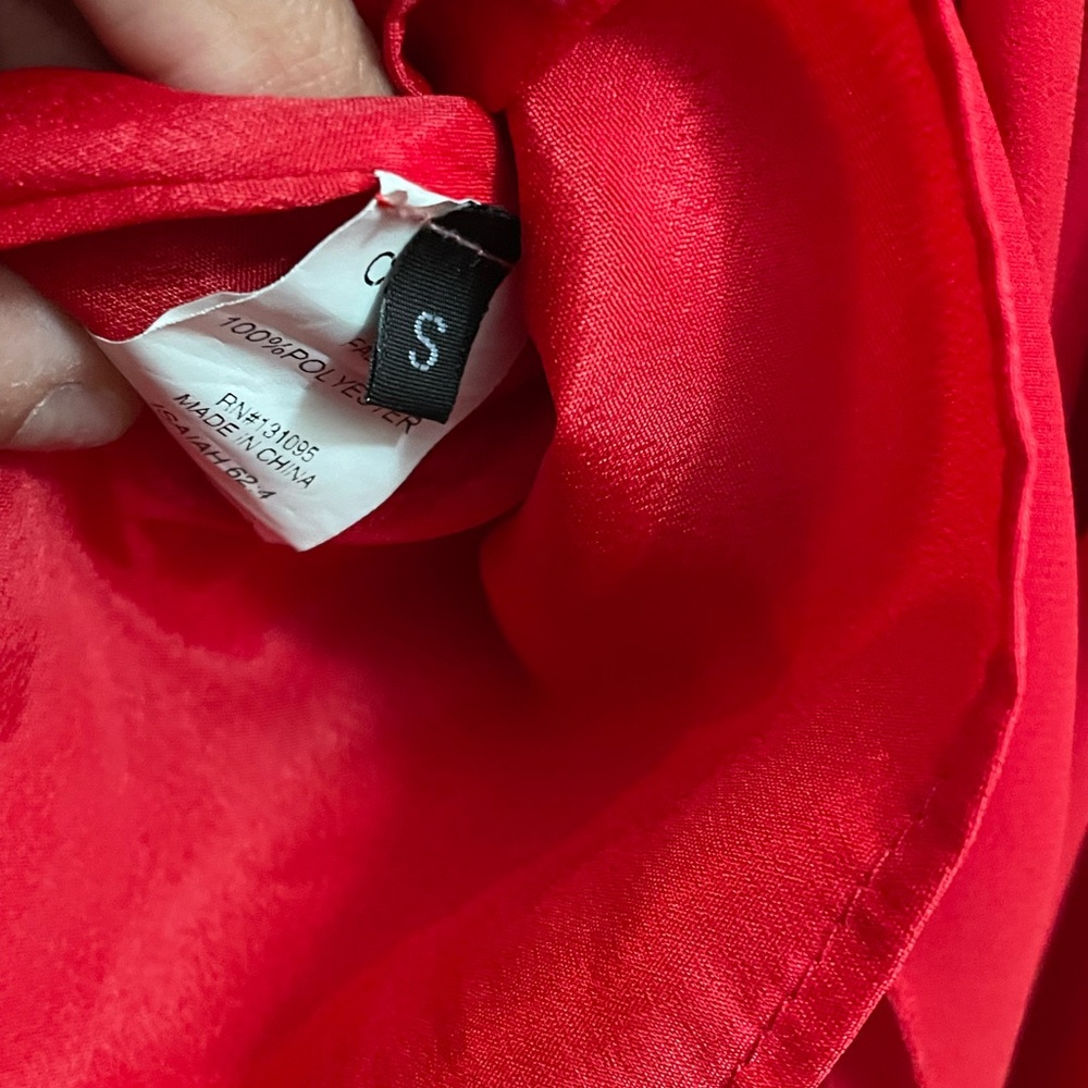 J Rosa Red Dress Size Small - Picture 15 of 15